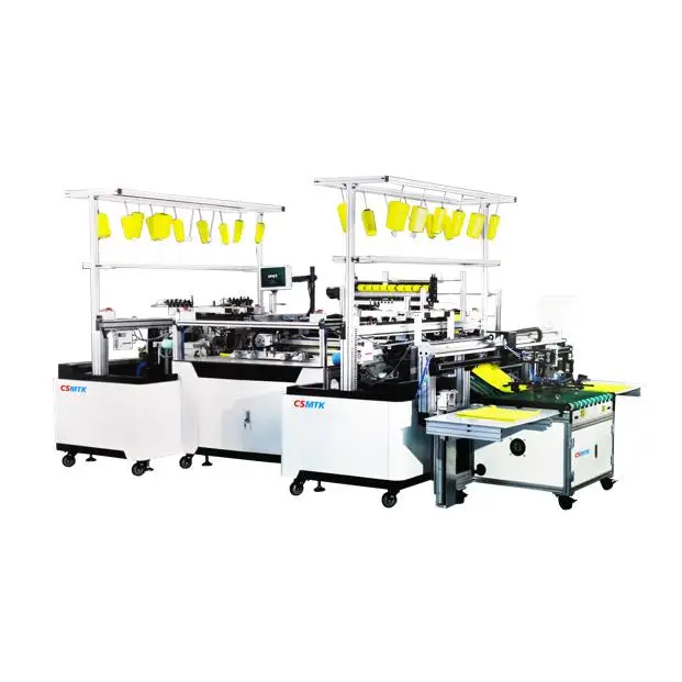 Full Automatic Ultrafine Fiber Cross Hemming Machine for Microfiber Towel Making with PLC Technology