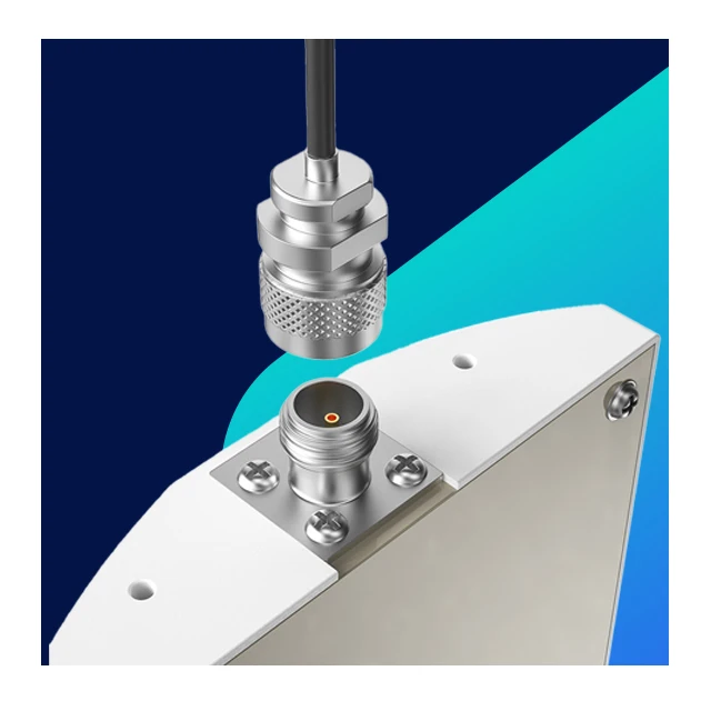 5150-5850MHz Outdoor Directional Antenna 17dBi High Gain 5GHz Panel Antenna for Wide Area Outdoor WiFi Coverage