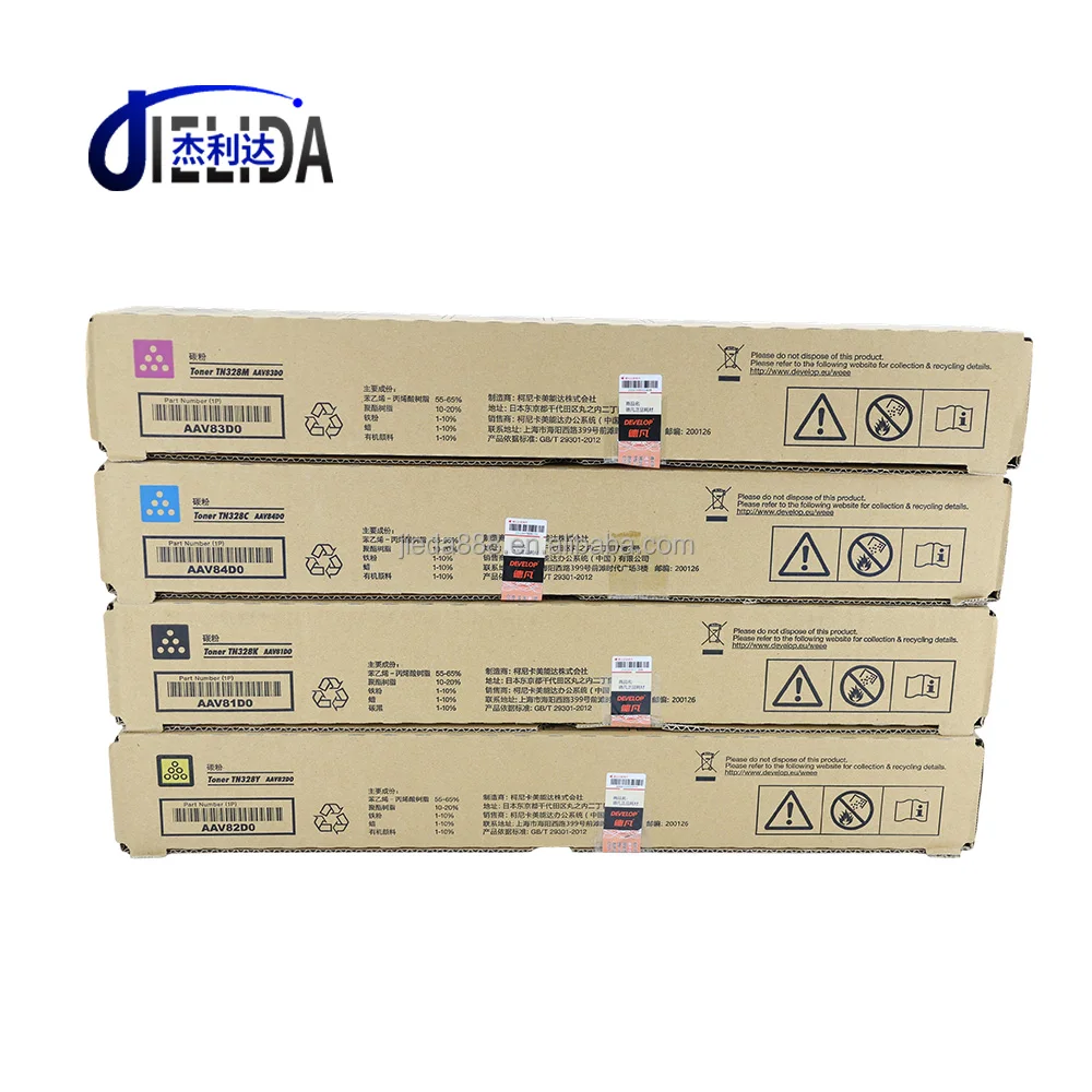 Genuine Develop TN328 CMYK Original Full Toner Cartridge for Ineo+