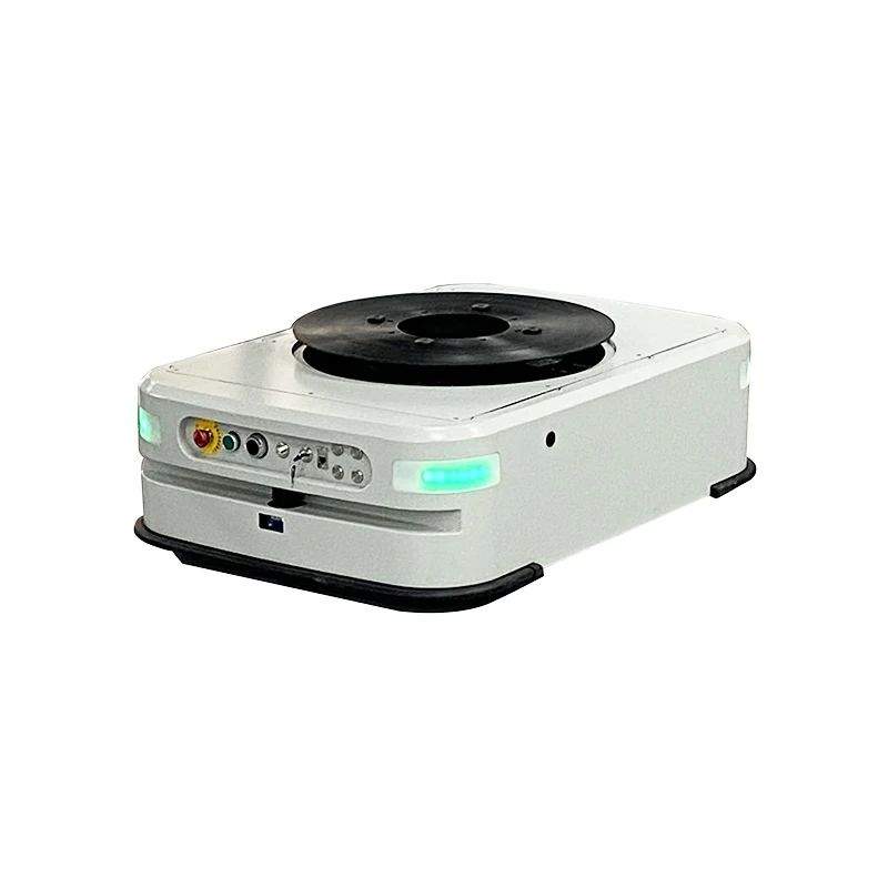 New AGV Automatic Guide Vehicle QR Code Guide Method with Good agv Robot Price