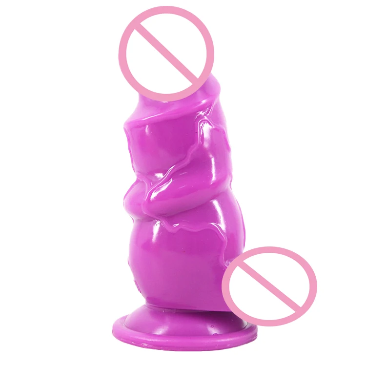FAAK 21cm 8.5" 7.5cm Big PVC Animal Dildo Ribbed extra Stimulate Huge Anal Butt Plug Erotic Animal Pig Dildo Sex Toys for Couple