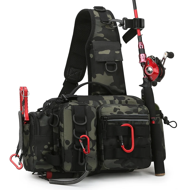 crossbody tackle bag Switchback Tactical Sling 3500 TACKLE BOX KastKing Fishing Sling Tackle Bag includes a main compartment that opens 90and holds up to (2) 3600 High Quality Lightweight Fishing Sling