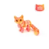 Lindo gato-sueño naranja