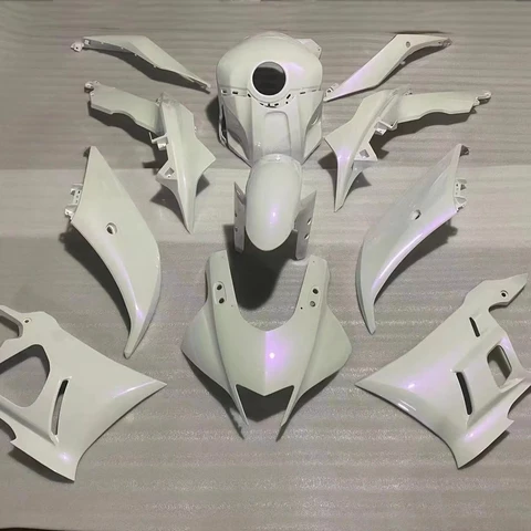 ABS Plastic Injection Motorcycle Fairings Kit Bodywork Frame Sets Compatible with YAMAHA YZF R3   2005 Fairing Kit