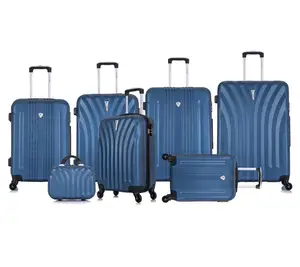 7pcs Semi-Finished ABS Urban Business Luggage Suitcase Durable and Stylish