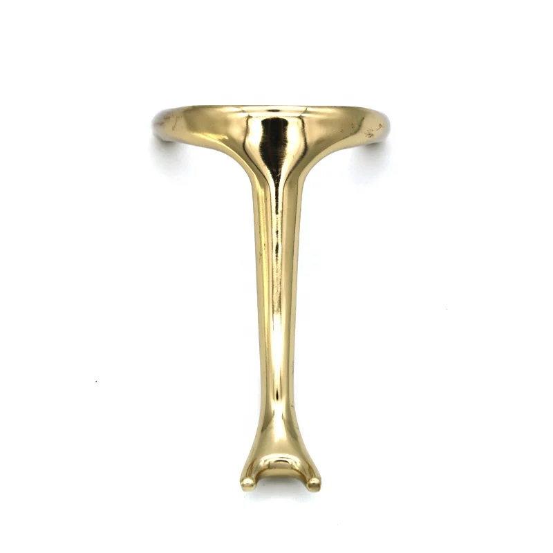 Tête de pont de queue de billard, Imitation Zinc, forme de nez d'éléphant, fourche, tête de pont de billard