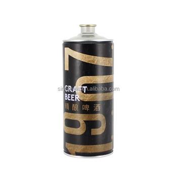 Beverage Cans Manufacturer Wholesale Self Sealing Empty 1L 2L Beer Cans