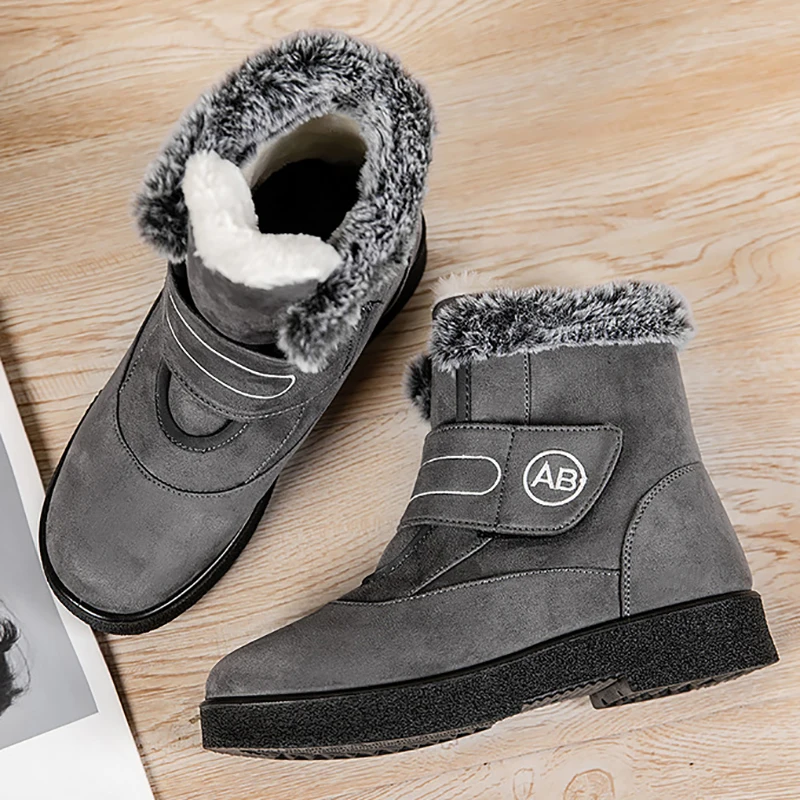 Warmly Fur buy Lined Moon Boots Cold Weather Snow Boots