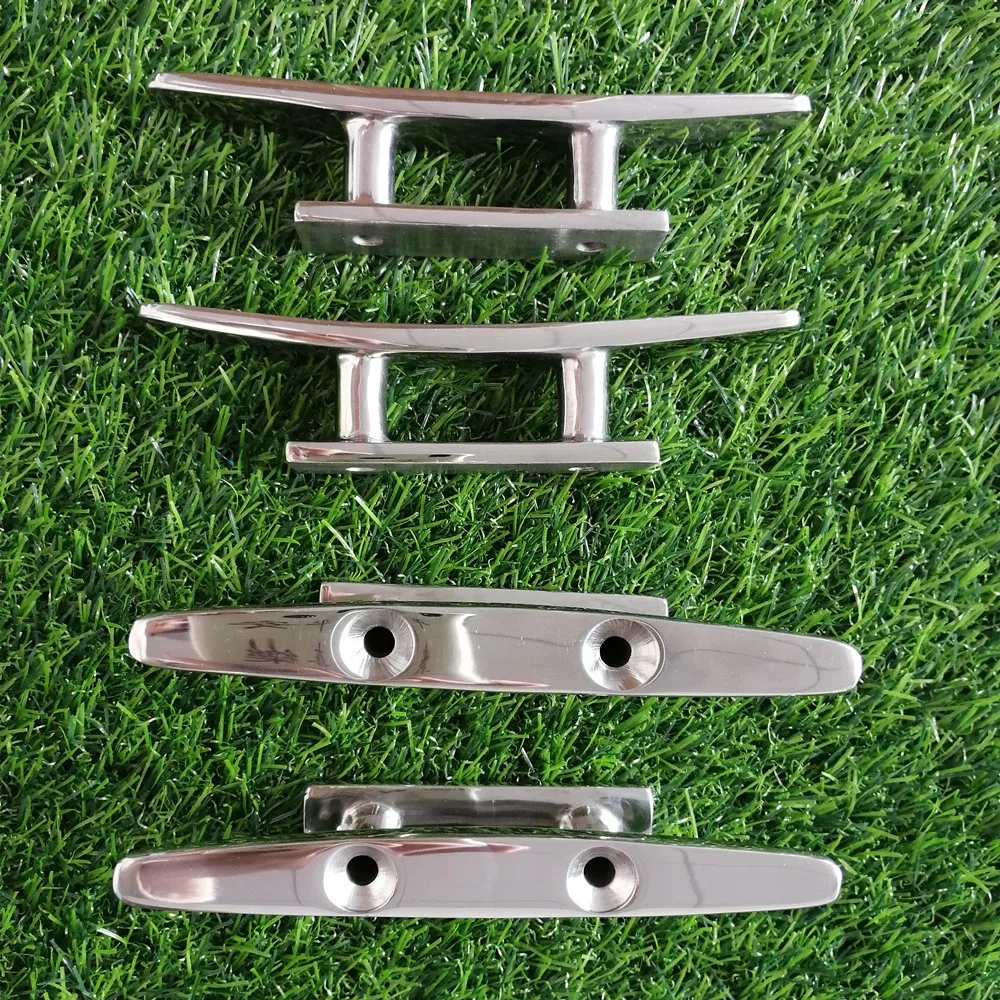 Marine Hardware For Boat High Mirror Polish Stainless Steel Mast Cleat