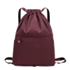 Sac à dos léger en nylon bordeaux
