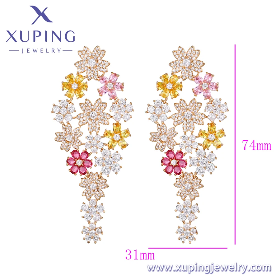 イヤリング649 xupingジュエリーサイズセミジョイアスaretesストーン