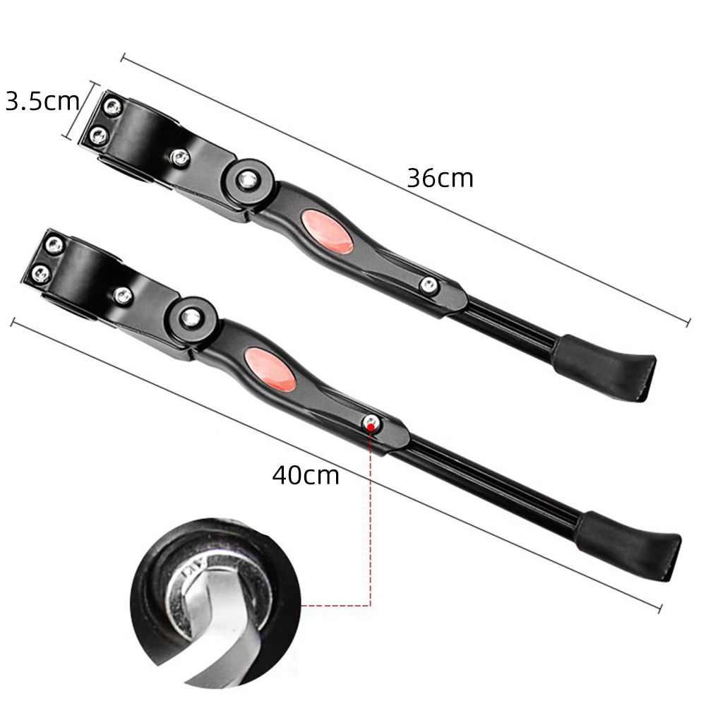 حامل قائم جانبي قابل للتعديل للدراجة من New Image، منتج رائج البيع، مناسب لركوب الجبال وقوف الدراجات، دعم جانبي للدراجة