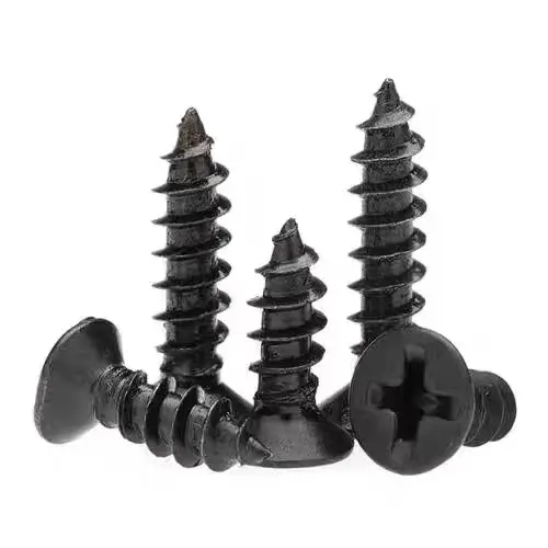 High Quality M3.5x25mm Drywall Screws Black Phosphate Tornillos for Gypsum Board Zinc Coarse Fine Thread Manufacturer supplier