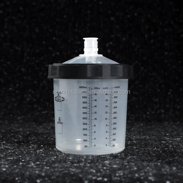 
 Бесплатный образец, безвоздушный пистолет-распылитель краски, 600 мл ППС, система краски с одноразовым внутренним стаканом для краски автомобиля  