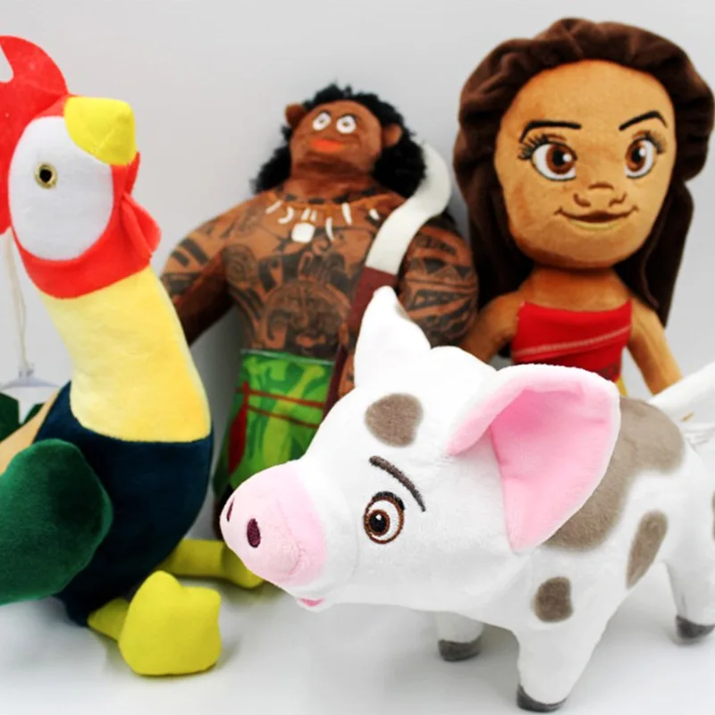 moana soft toy set