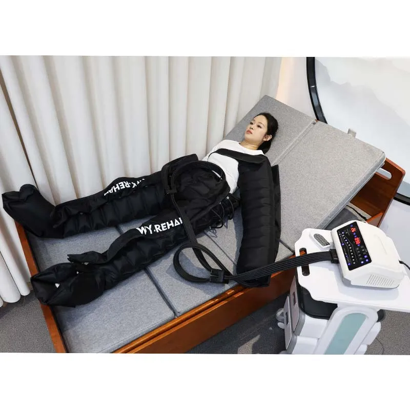 home use lymphatic drainage 12 chamber air pressotherapy body massager-14