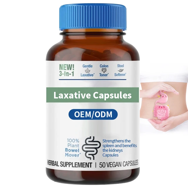 Best Selling Products High Quality Laxative Capsules Support Digestion Health Constipation Capsules