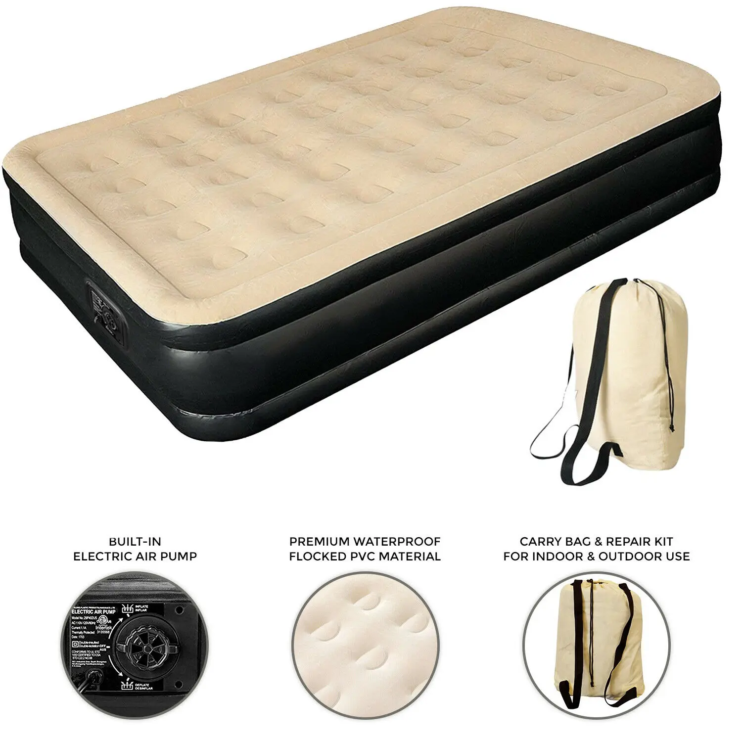 Airbed Coil Beam Relax High Raised - Buy Relax Coli Beam Air Bed,Air ...