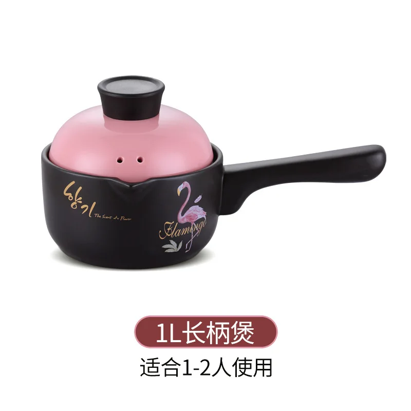 Color King Ceramic Stock Pot 4L