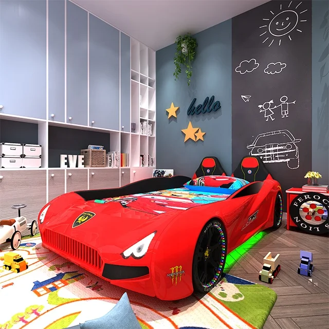 Cama Carro de Corrida Joy Verho Infantil