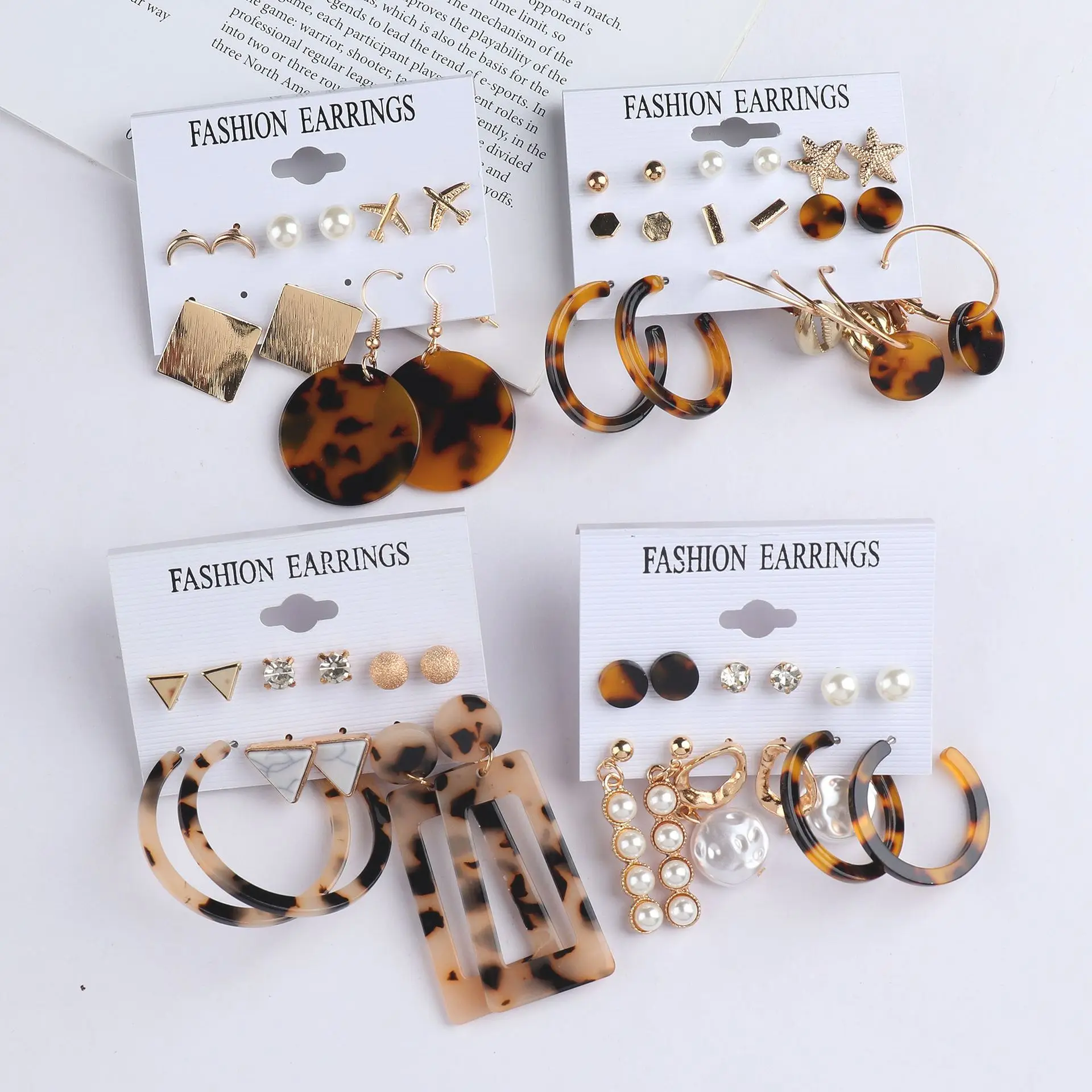 shopee earrings set