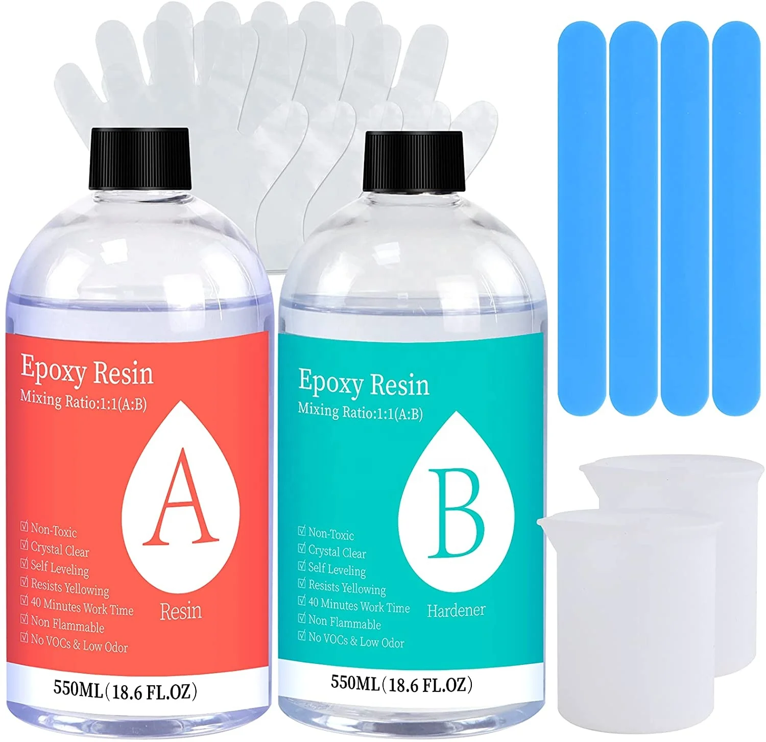 crystal clear epoxy resin kit casting