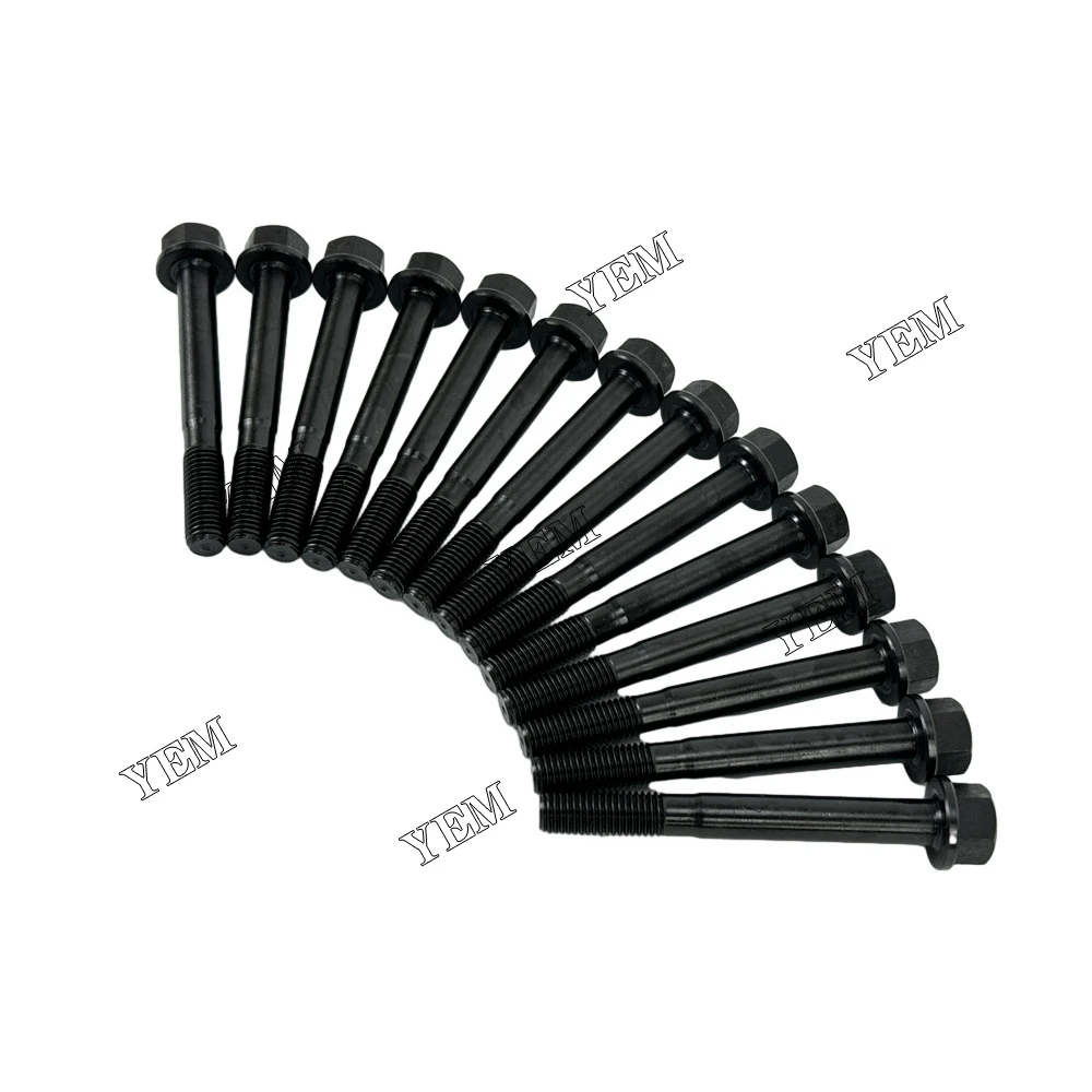 3TNE74 119620-01200 Cylinder Head Screw for Yanmar Engine Spare Parts 2