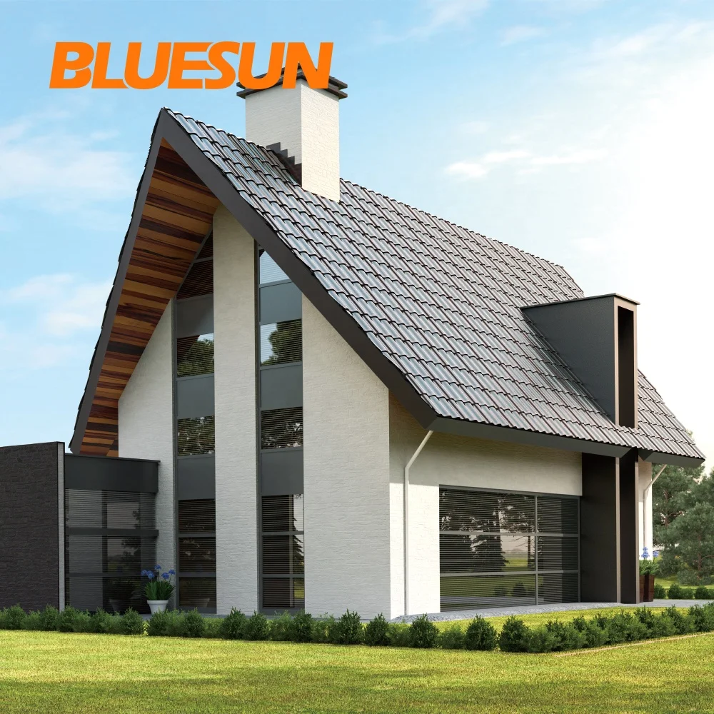 
2021 new craft bipv solar roof tiles flashing 30w single glass CISG solar cell 