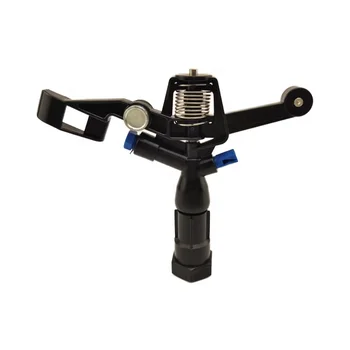 160C Impact Sprinkler Gun with Plastic Spray Nozzle for Efficient Farmland & Lawn Garden Irrigation Garden Sprinklers