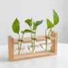 Vasi a Triplo Cuore, Supporto in Legno Naturale