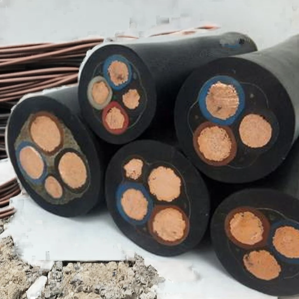 Cu Xlpe PVC Niederspannung 0,6/1KV Untergrund Multi Core 3x240 1x120 mm2 YJV/ NYY Stromkabel Kupfer Xlpe Kabel