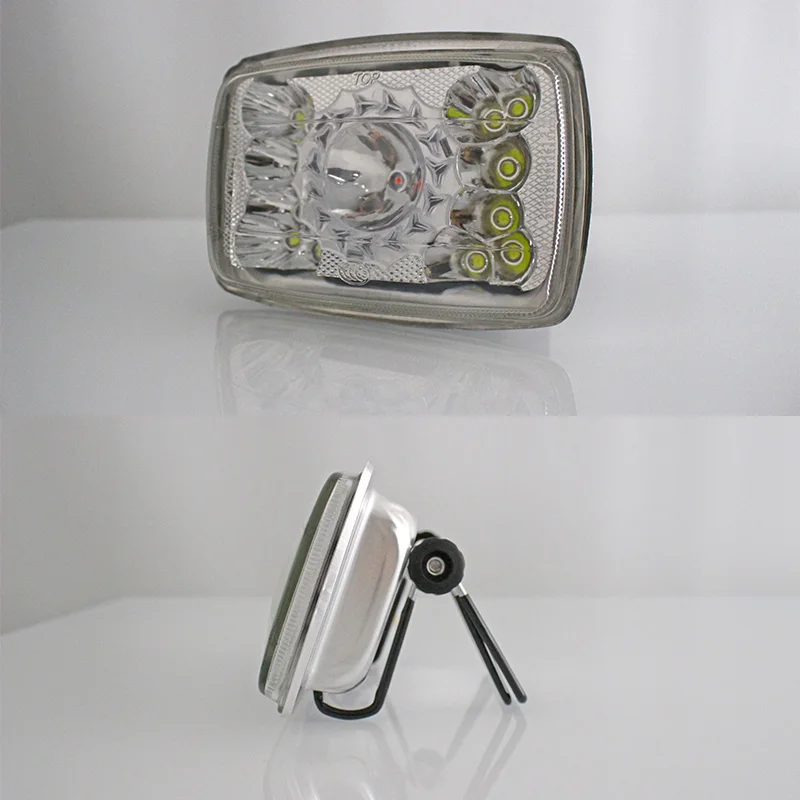 Motoled HD Glass Lampshade Motorcycle Headlight for GN125