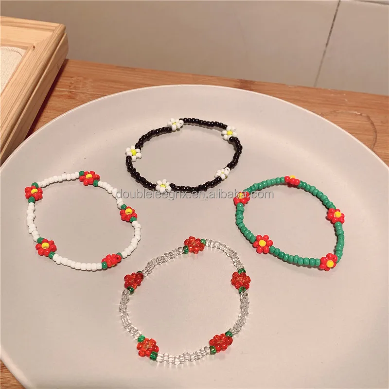 new trendy girls handmade seed beads