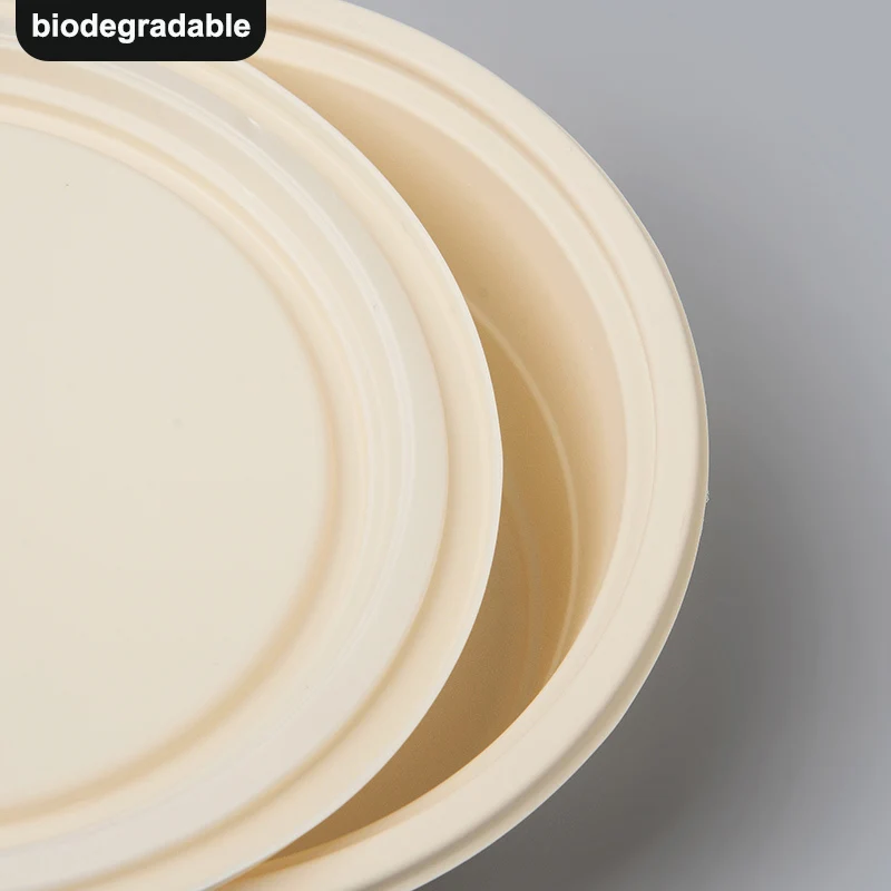Biodegradable Disposable Food Bowls - Suitable for Hot Soup &amp; Takeaway