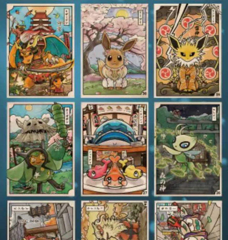 KUKU Culture Pokemoned Metal Card Collection Toys Rare Pikachu Charmander Game Playing Cards Toy Blind Box for Kid KUKU Culture Pokemoned Metal Card Collection Toys Rare Pikachu Charmander Game Playing Cards Toy Blind Box for Kid