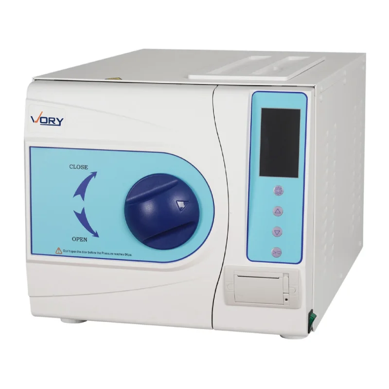 BLUEWORTH VORY-12B-M Pet Hospital Dog Pulse Vacuum Autoclave Dental Sterilizer Machine Automatic Dry Print Function Oral Lab