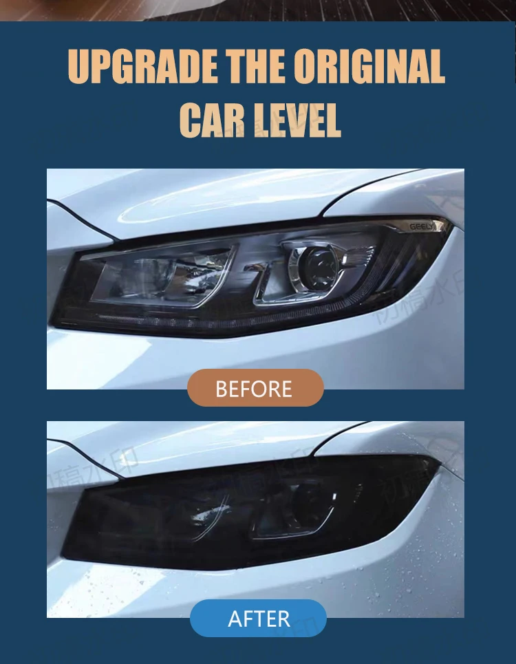Tpu Ppf Headlight Film Car Lamp Tint Film Automobile Headlamp