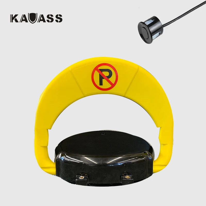 Mobile Phone Control Smart Remote App Control Car Parking Barrier Wireless With Solar Panel Automatic Car Parking Lock