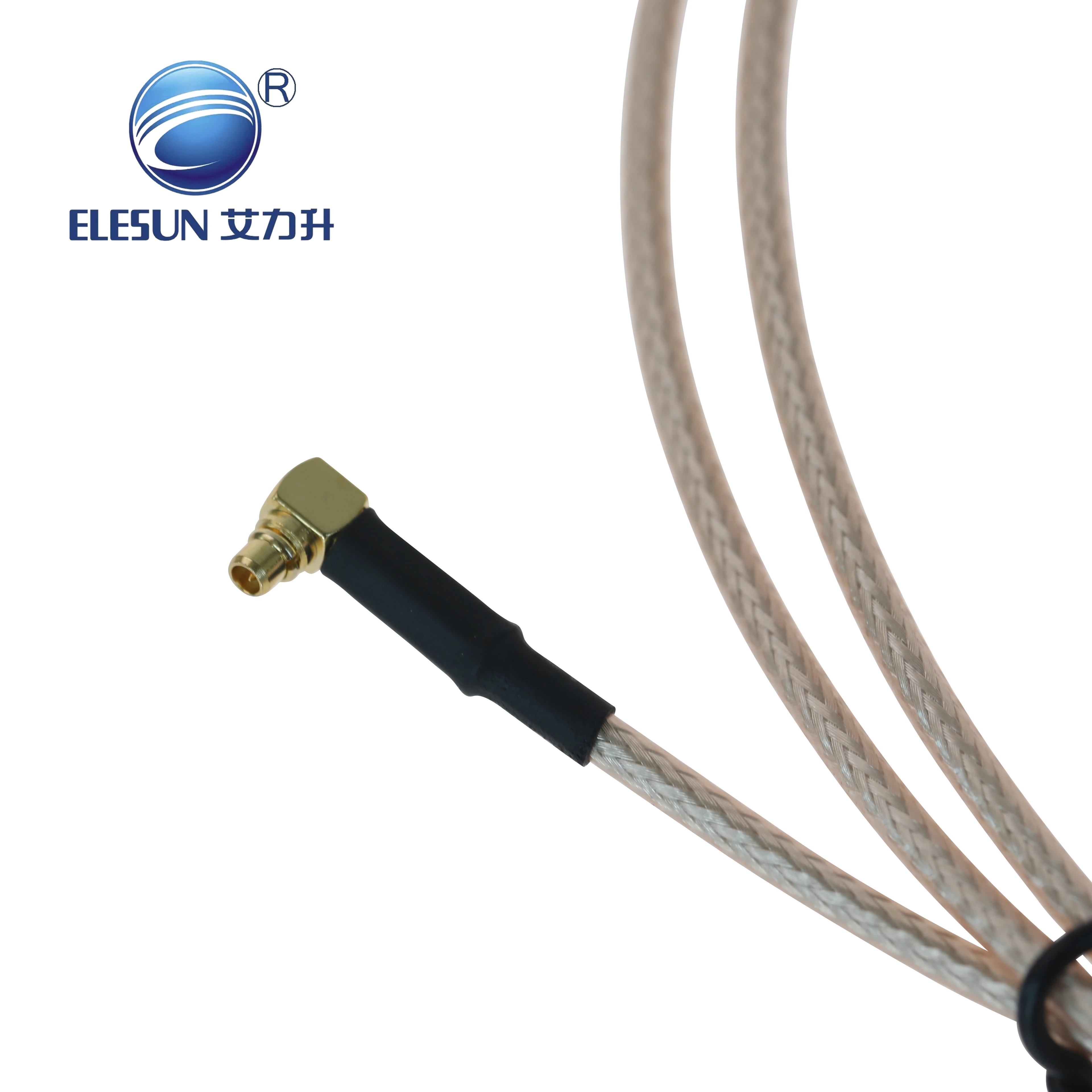 kabel Coaxial RG316 SMA leungitna low pikeun sistem komunikasi