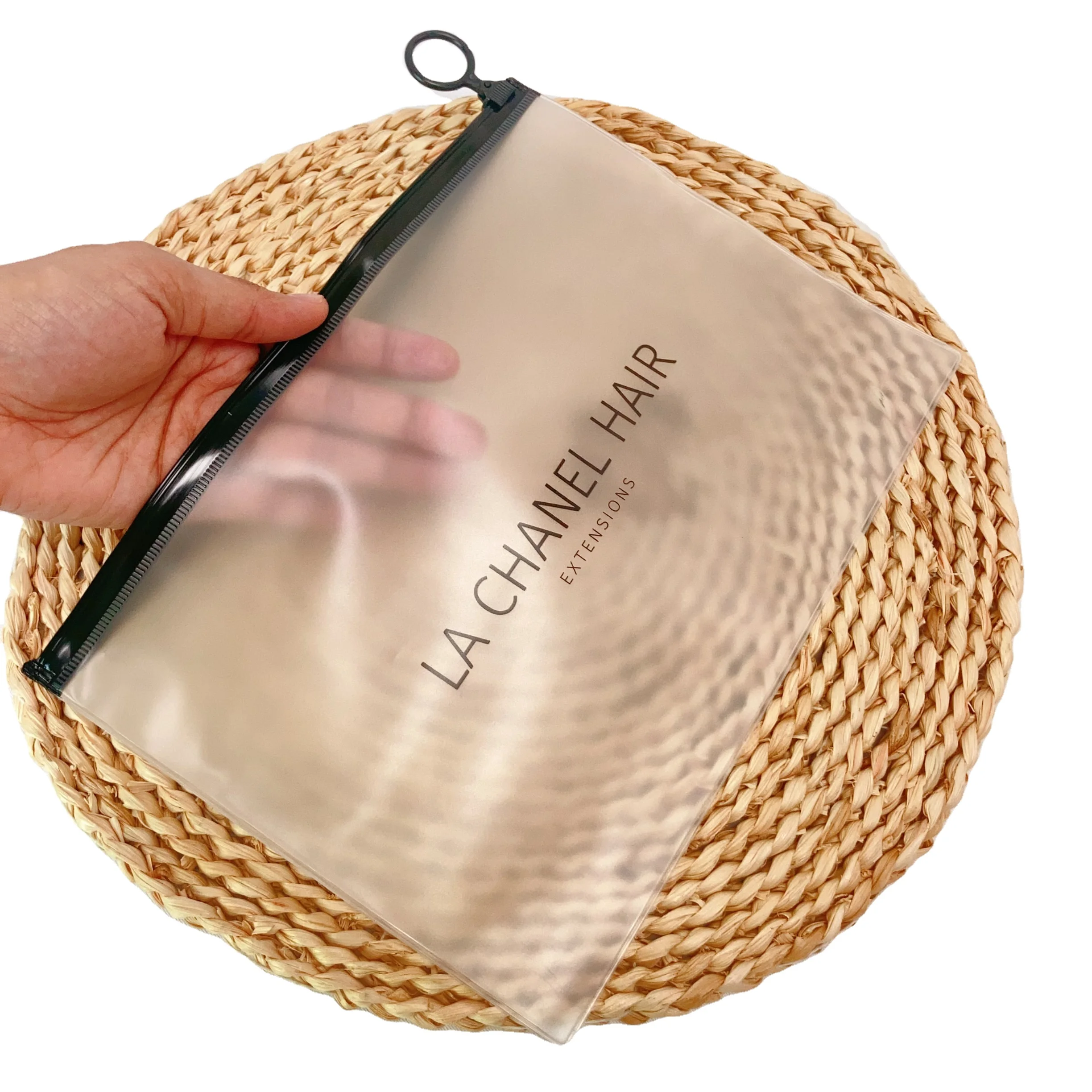 10 Sacs Organisateurs Transparents Avec Zip - 24x35 Cm, Parfaits Pour Voyage Ou Cosmétiques