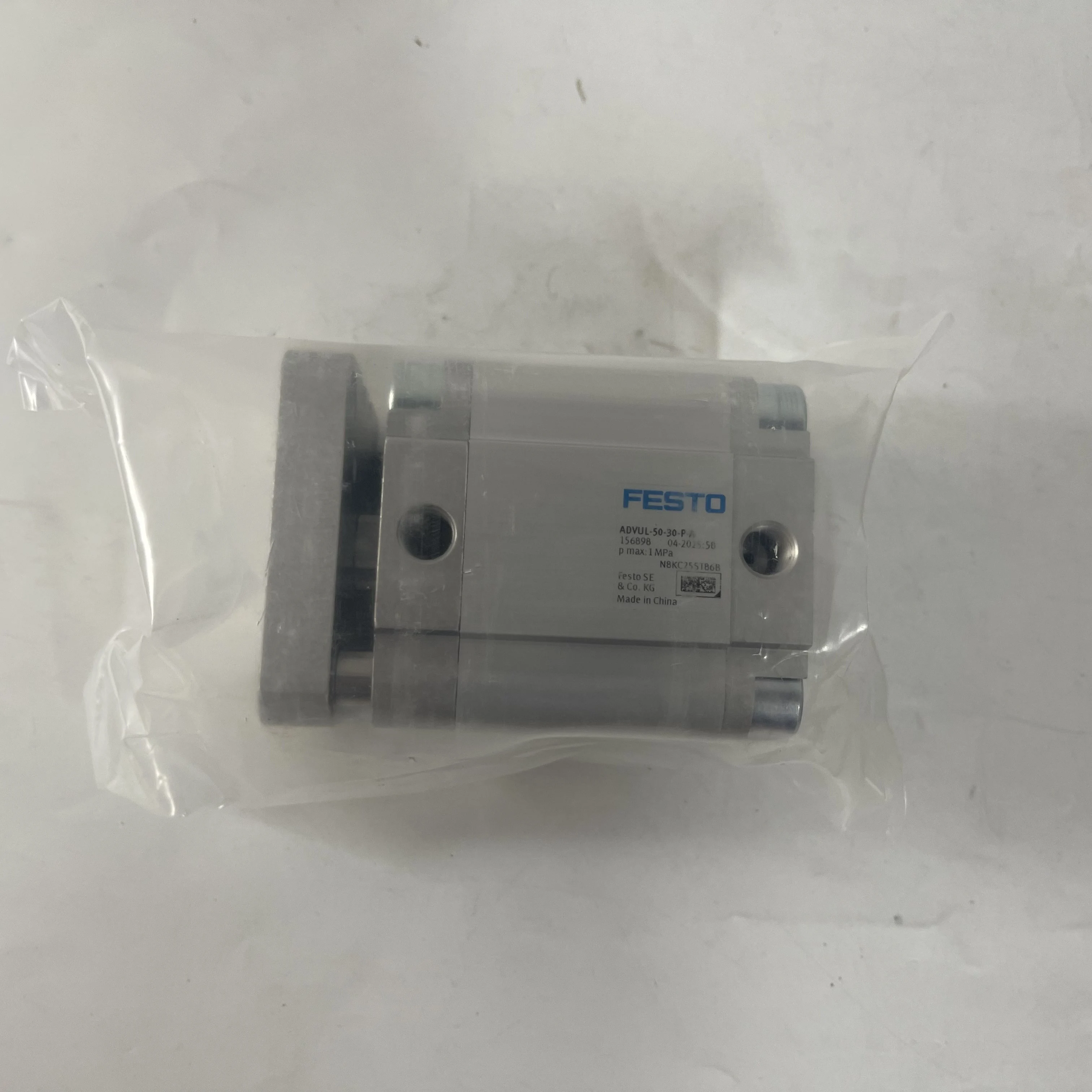 Festo Pneumatic Cylinder ADVUL-50-30-P-A 156898 Festo Pneumatic Cylinder ADVUL-50-30-P-A 156898
