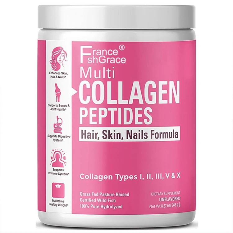5 Hydrolyzed Collagen Peptides For Skin Hair Nails Joints
