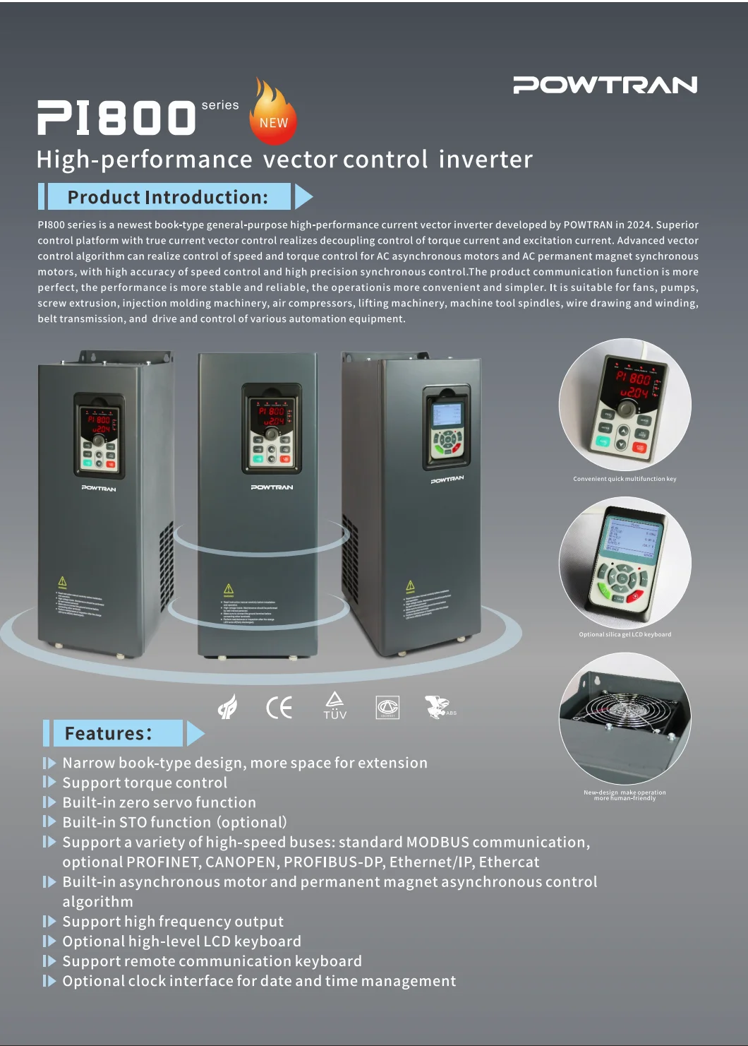 VFD Single Phase Three Phase Variable Speed Drive VSD 220v 380v 0.4kw 0 ...