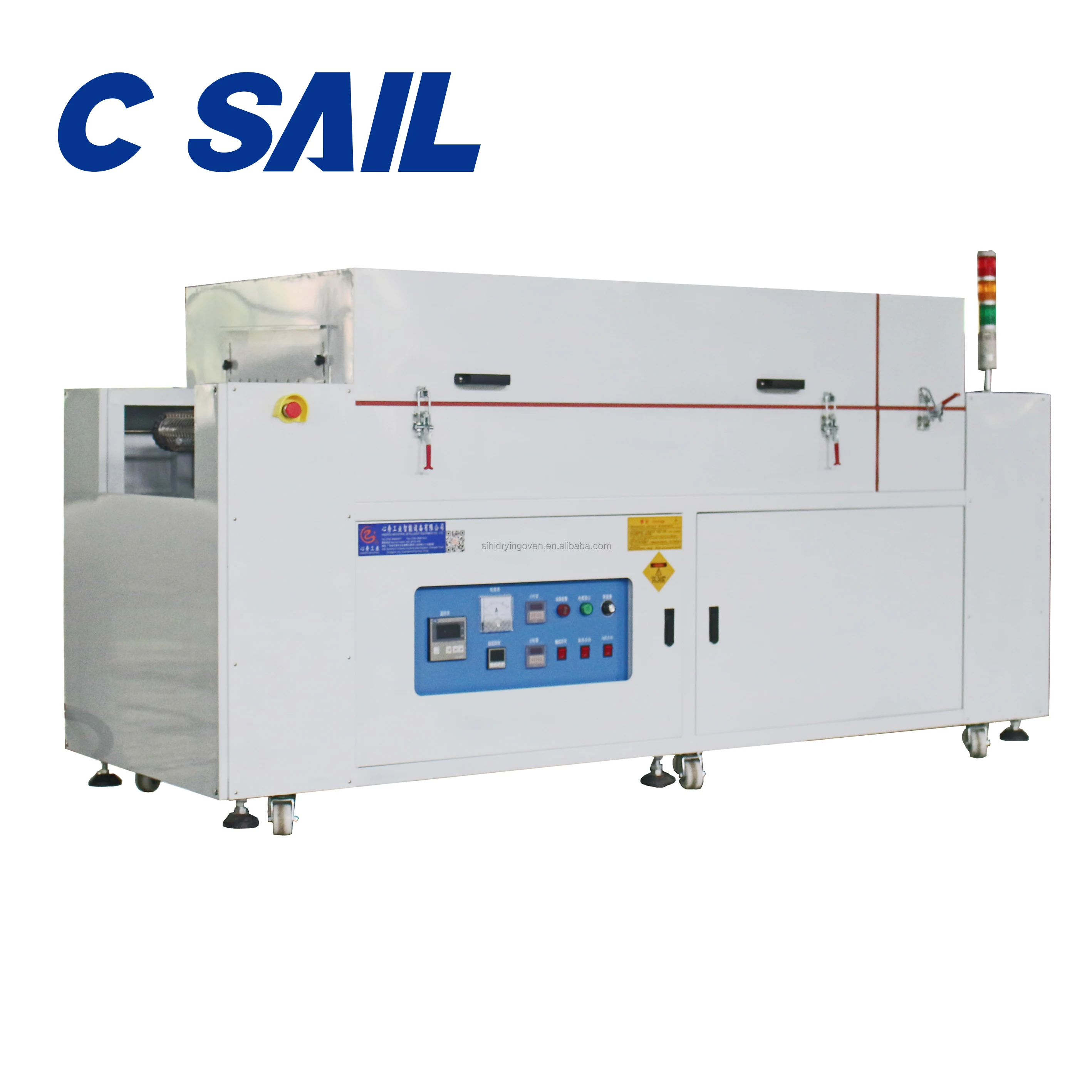 New Fruit Food Instrument Electronic products Dehydrator Conveying IR Infrared Hot Air Tunnel Drying Machine