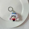 Q133-4 portachiavi blu con leone risvegliato per bambino