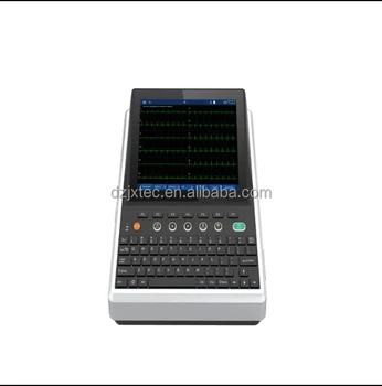 ECG machine Factory ZONCARE U90 ECG 12-channels  Monitor Digital Handheld Portable 12 Lead ECG Machine