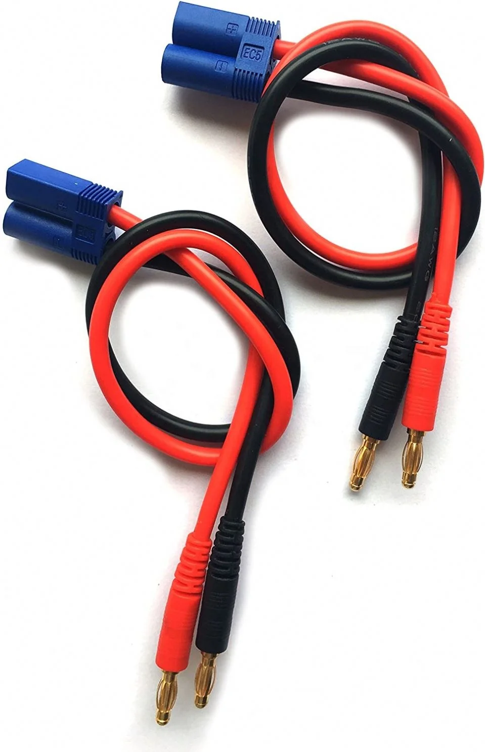Original EC2 EC3 EC5 EC8 Series Adapter Serial Connector With Battery Power Silicone Pigtail Cable Assembly Wire Harness