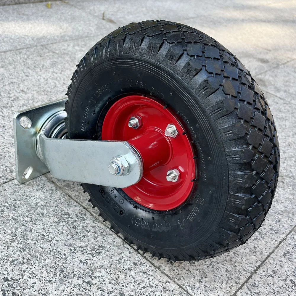 10 Inch Swivel Caster with Pneumatic Rubber Wheel 10 Inch Inflatable ...