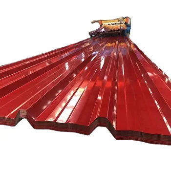 Anti-corrosion decorative high strength lowest price new design colored stone galvanized steel ppgi corrugated roofing sheets