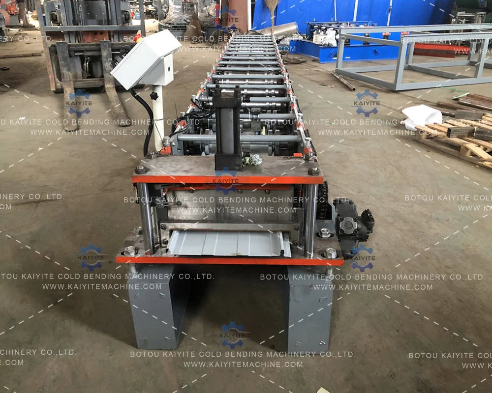 Portable Full Automatic SSR Standing Seam Metal Roof Panel Electric Seaming Sheet Roll Forming Machine for Sale Price
